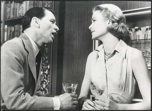 Frank Sinatra e Grace Kelly 1956 Ft 37500 - Stampa 18x13 cm - Farabola Stampa ai sali d'argento