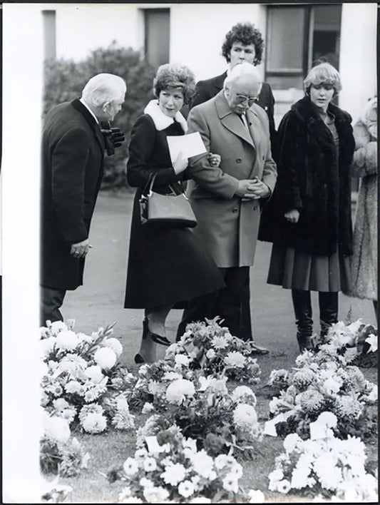 Funerali del mago David Nixon 1978 Ft 37082 - Stampa 20x15 cm - Farabola Stampa ai sali d'argento