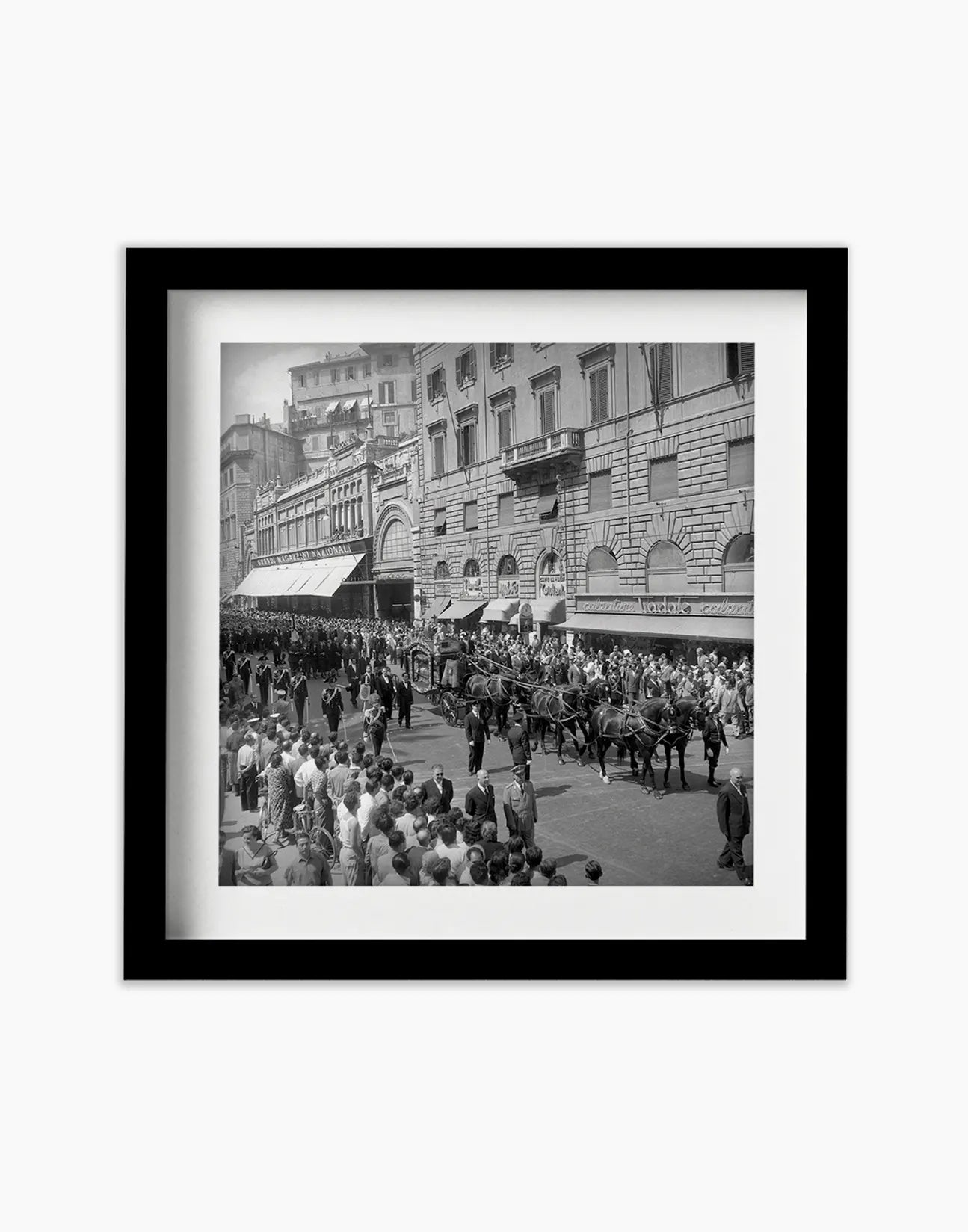 Funerali di De Gasperi, 1954 - Farabola Fotografia