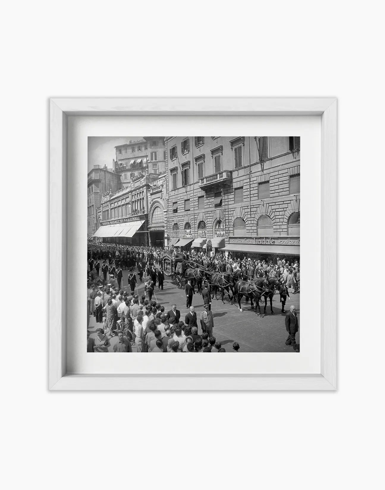 Funerali di De Gasperi, 1954 - Farabola Fotografia