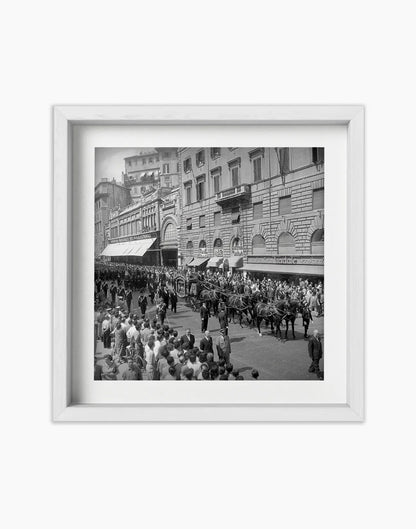 Funerali di De Gasperi, 1954 - Farabola Fotografia