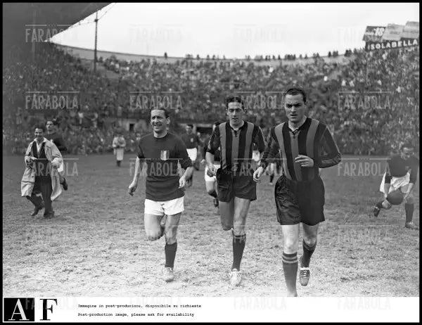 Gabetto e Campatelli, Inter vs Torino, 1949 - Farabola Immagine digitale