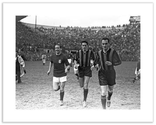 Gabetto e Campetelli, Torino-Inter 1949 - Farabola Fotografia