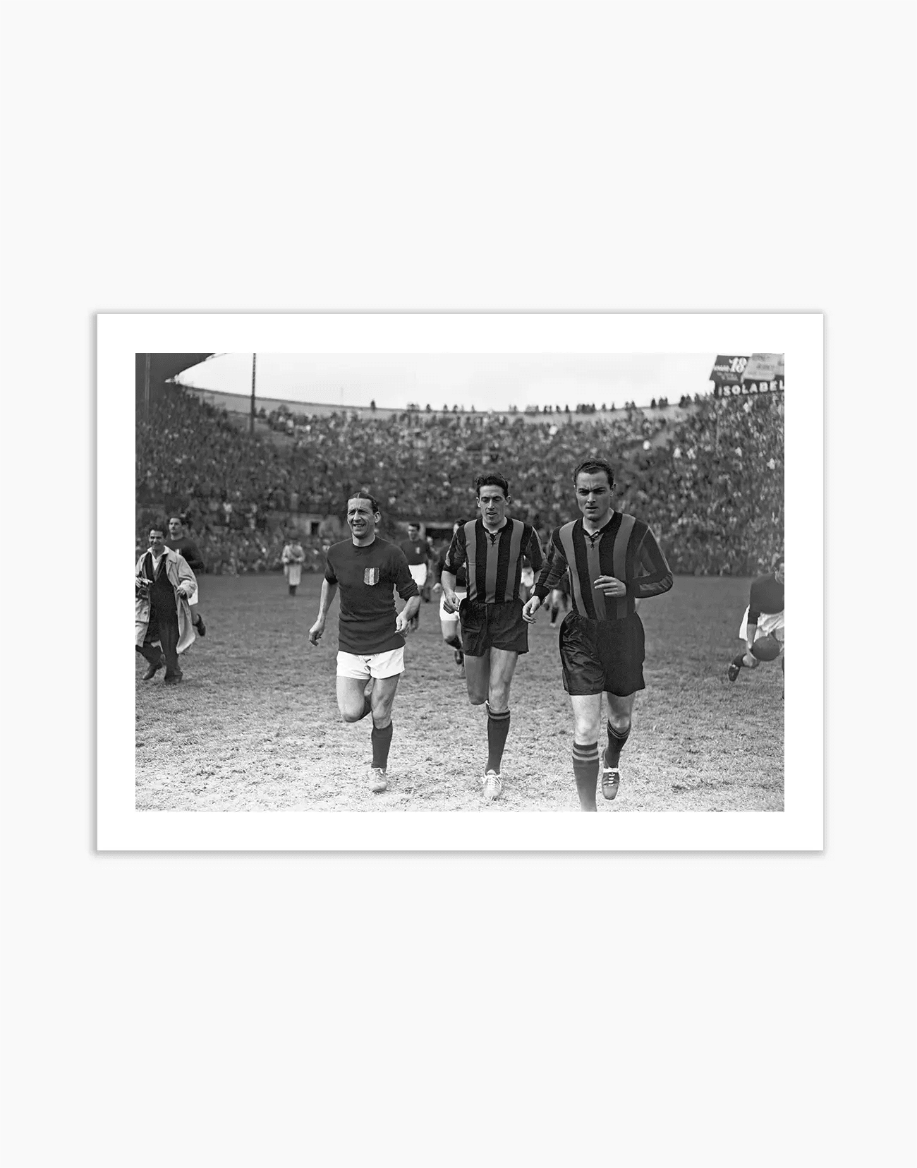 Gabetto e Campetelli, Torino-Inter 1949 - Farabola WhiteWall App Product