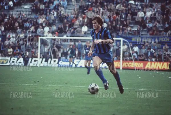 Gabriele Oriali in azione, 1982 - Farabola Immagine digitale