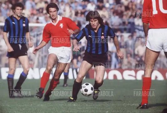 Gabriele Oriali, Inter vs Perugia, 1978 - Farabola Immagine digitale