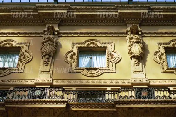Galleria Vittorio Emanuele II, Milano, 2002 - Farabola Immagine digitale