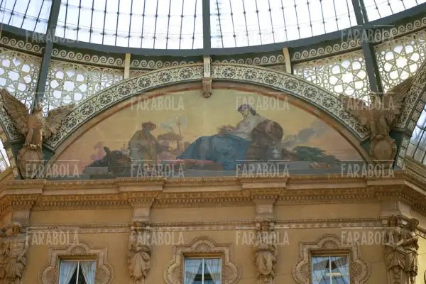 Galleria Vittorio Emanuele II, Milano, 2002 - Farabola Immagine digitale