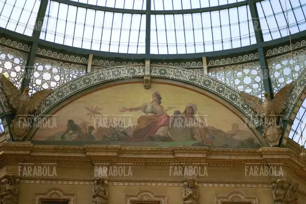 Galleria Vittorio Emanuele II, Milano, 2002 - Farabola Immagine digitale