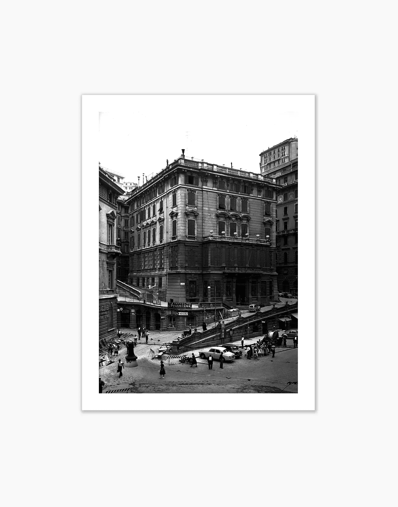 Genova, via Martin Piaggio 1956 - Farabola WhiteWall App Product