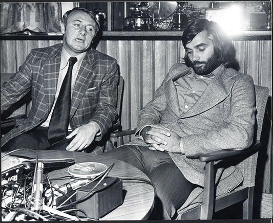 George Best al Manchester United 1973 Ft 5535 - Stampa 20x25 cm - Farabola Stampa ai sali d'argento
