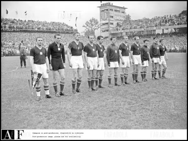 Germania O. vs Ungheria, Mondiali di calcio, 1954 - Farabola Immagine digitale