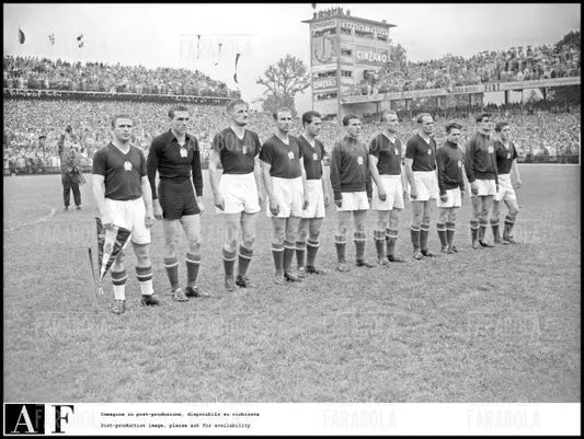 Germania O. vs Ungheria, Mondiali di calcio, 1954 - Farabola Immagine digitale