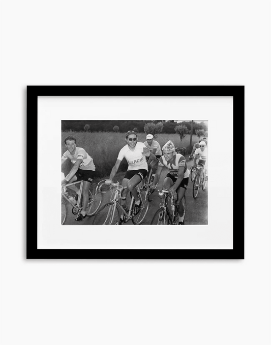 Giacchero, Coppi e Pettinati, Giro d'Italia 1952 - Farabola WhiteWall App Product