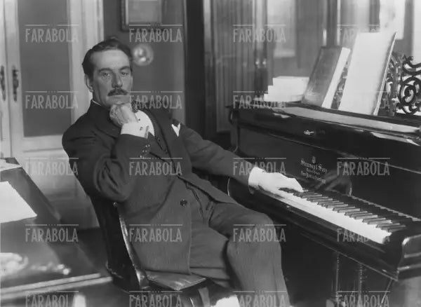 Giacomo Puccini, 1913 - Farabola Immagine digitale
