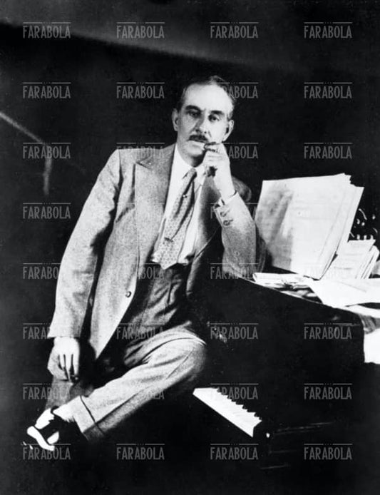 Giacomo Puccini, anni 20 - Farabola Immagine digitale