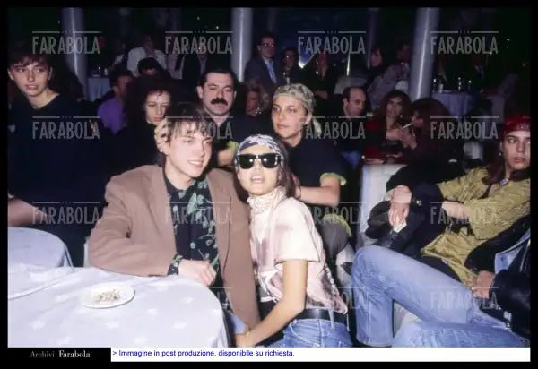 Giacomo, Rosita e Rosalinda Celentano, anni 80 - Farabola Immagine digitale
