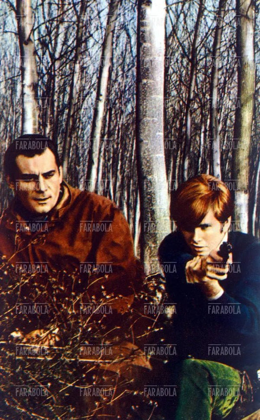 Gian Maria Volonté e Ray Lovelock in una scena del film Banditi a Milano, 1968 - Farabola Immagine digitale