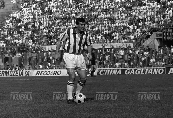 Gianfranco Zigoni, Milan vs Juventus, 1967 - Farabola Immagine digitale
