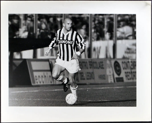 Gianluca Vialli Juventus 1992 Ft 2611 - Stampa 20x25 cm - Farabola Stampa ai sali d'argento