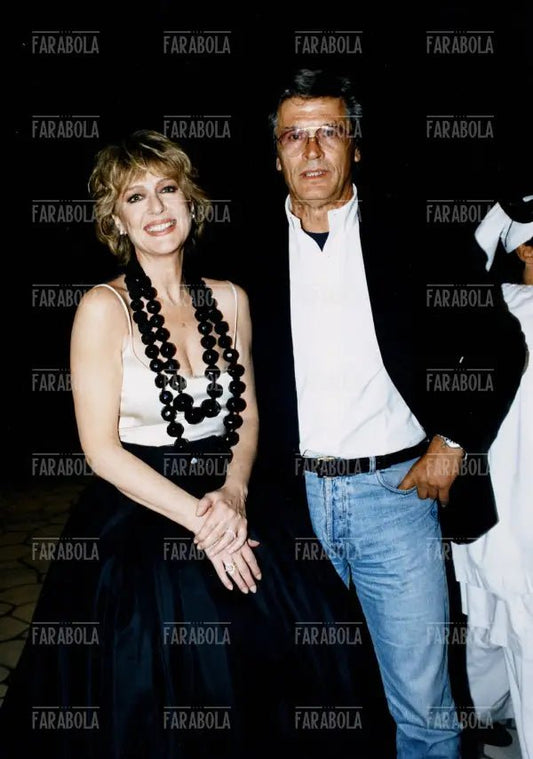 Gianni Brezza e Loretta Goggi, 1997 - Farabola Immagine digitale