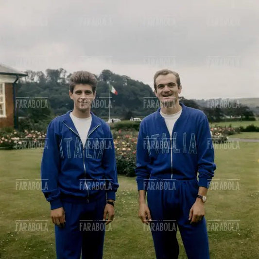 Gianni Rivera e Sandro Mazzola, Mondiali di calcio in Inghilterra, 1966 - Farabola Immagine digitale