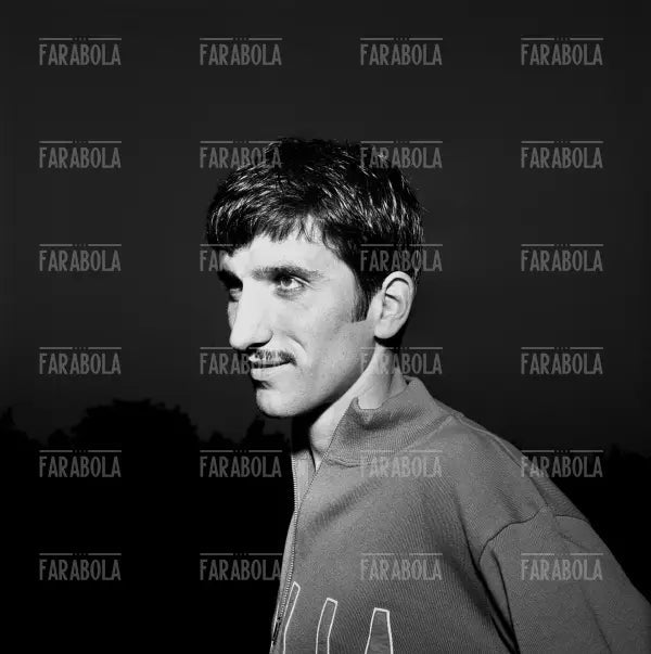 Gigi Meroni al ritiro della nazionale per i Mondiali, Milanello, 1966 - Farabola Immagine digitale