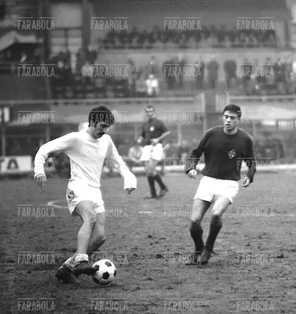 Gigi Meroni, Torino - Fiorentina, 1966 - Farabola Immagine digitale