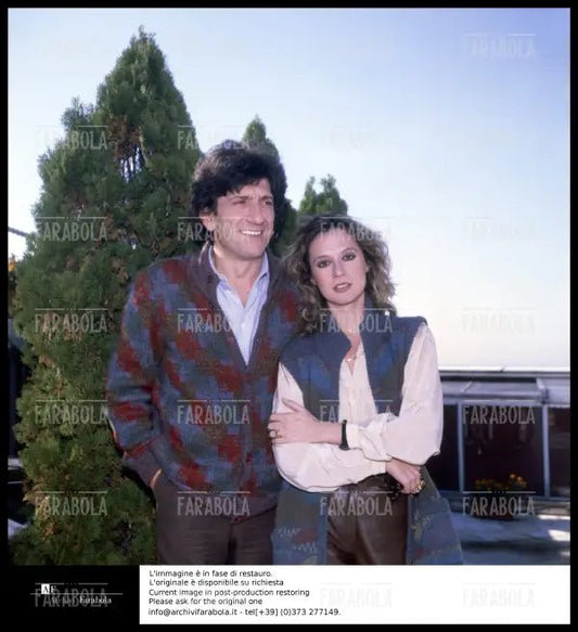 Gigi Proietti e Loretta Goggi, 1981 - Farabola Immagine digitale