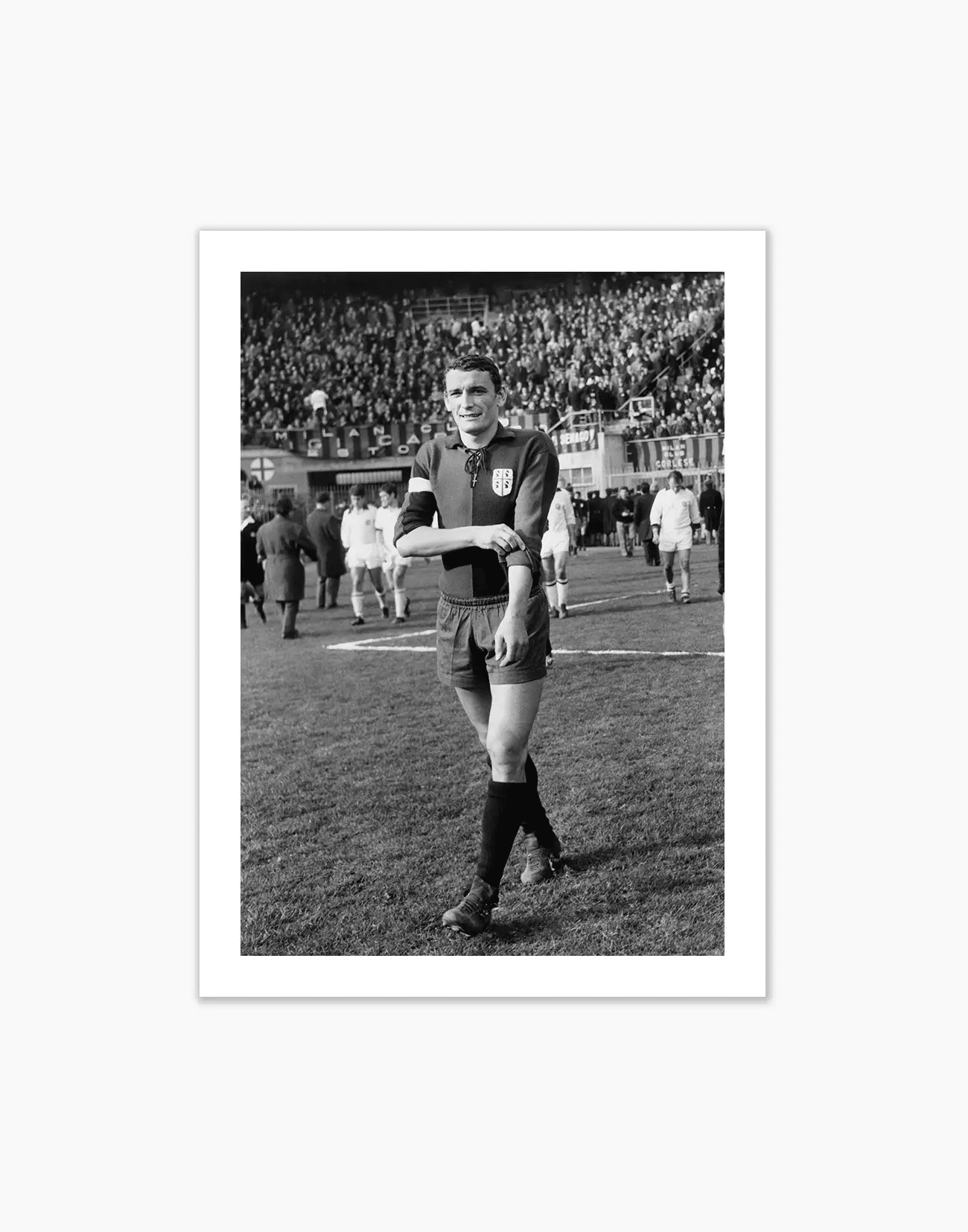 Gigi Riva, Cagliari 1966 - Farabola WhiteWall App Product