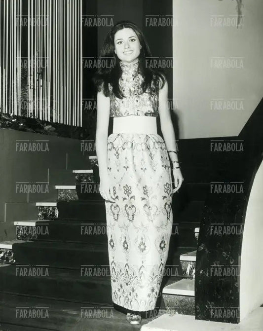 Gigliola Cinquetti, Festival di Venezia, 1969 - Farabola Immagine digitale
