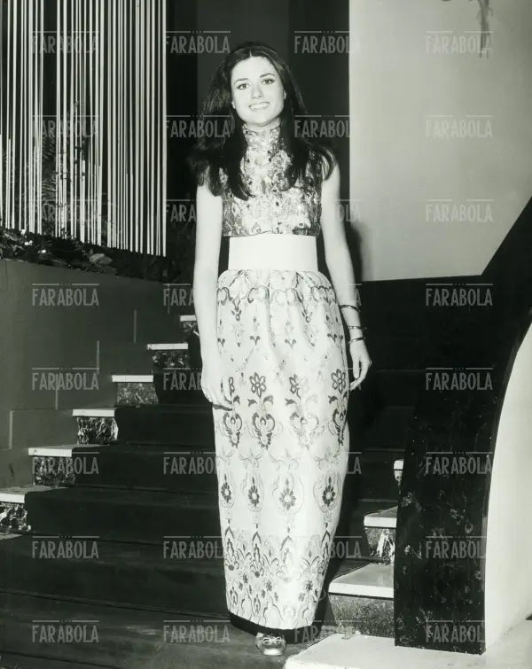 Gigliola Cinquetti, Festival di Venezia, 1969 - Farabola Immagine digitale
