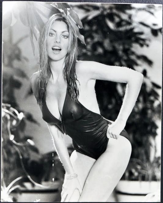 Gillian Duxbury Modella anni 80 Ft 35528 - Stampa 20x25 cm - Farabola Stampa ai sali d'argento