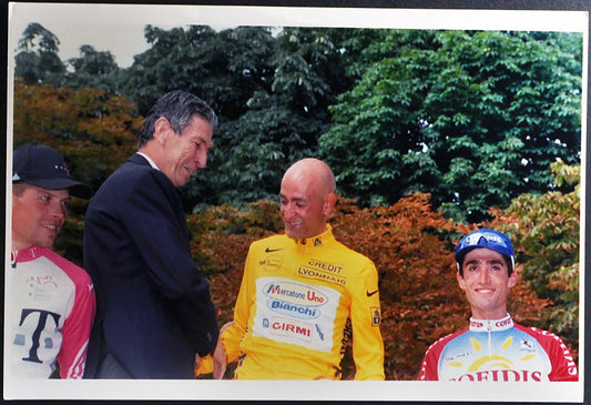 Gimondi Pantani Julich Tour de France 1998 Ft 2609 - Stampa 20x30 cm - Farabola Stampa digitale