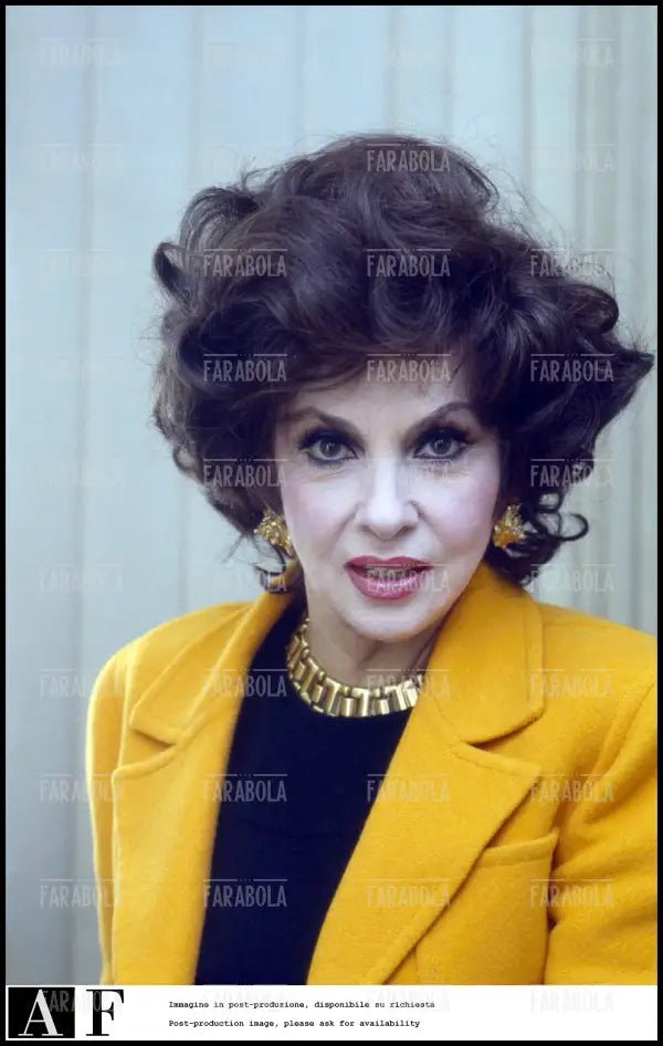 Gina Lollobrigida, 1994 - Farabola Immagine digitale