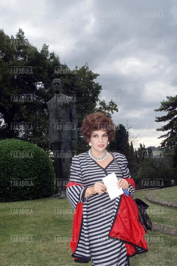 Gina Lollobrigida, 2001 - Farabola Immagine digitale