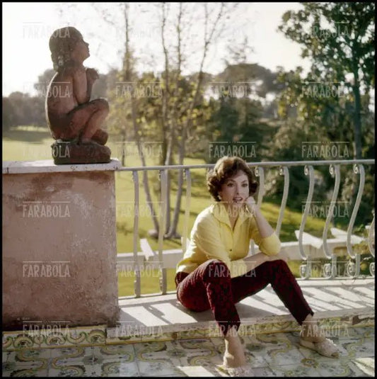 Gina Lollobrigida, anni 50 - Farabola Immagine digitale