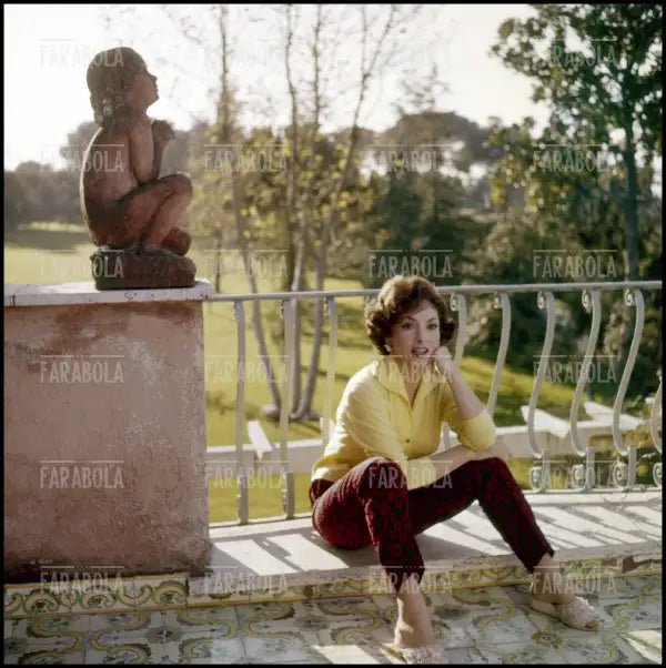 Gina Lollobrigida, anni 50 - Farabola Immagine digitale