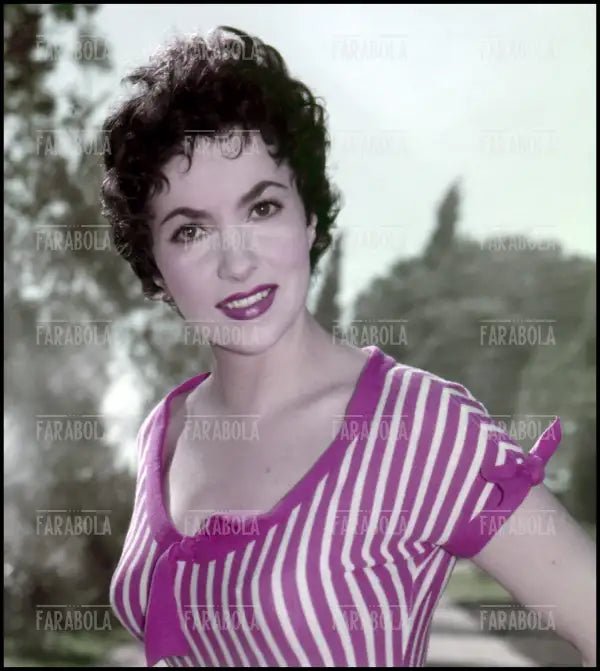 Gina Lollobrigida, anni 50 - Farabola Immagine digitale