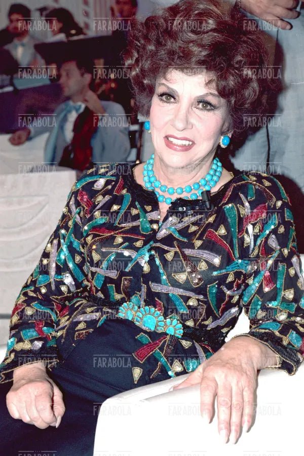 Gina Lollobrigida, Ci vediamo in tv, 2001 - Farabola Immagine digitale
