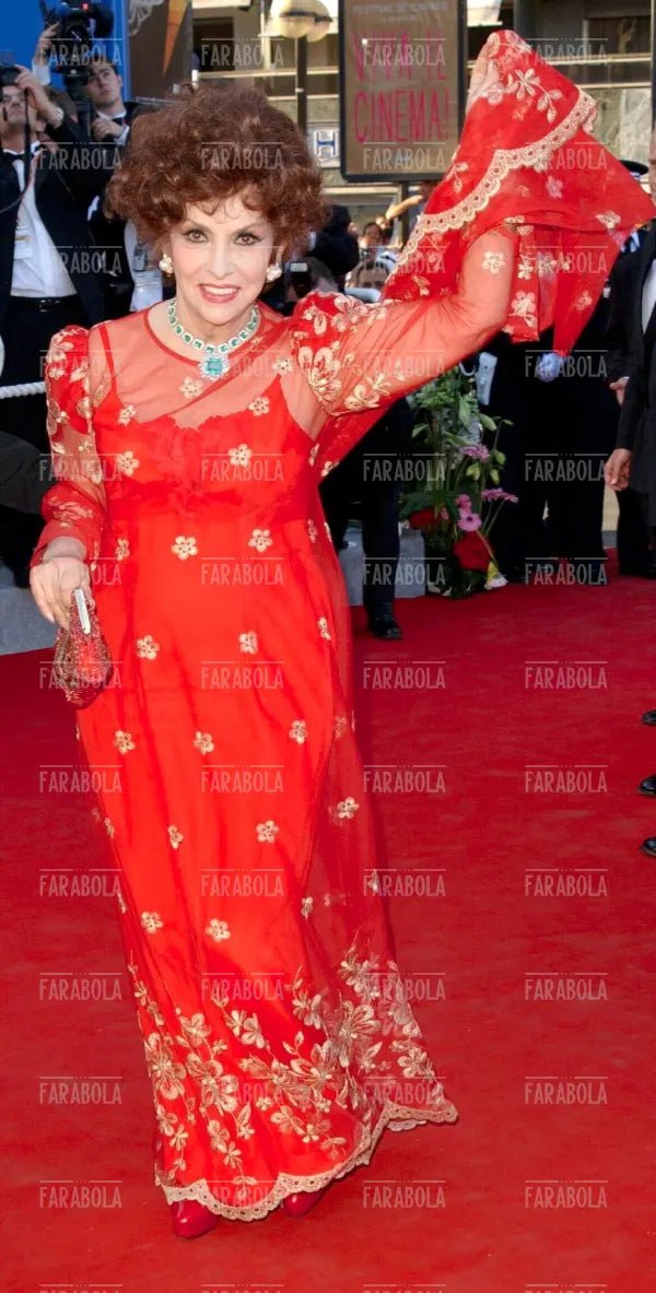 Gina Lollobrigida, Festival di Cannes, 2003 - Farabola Immagine digitale