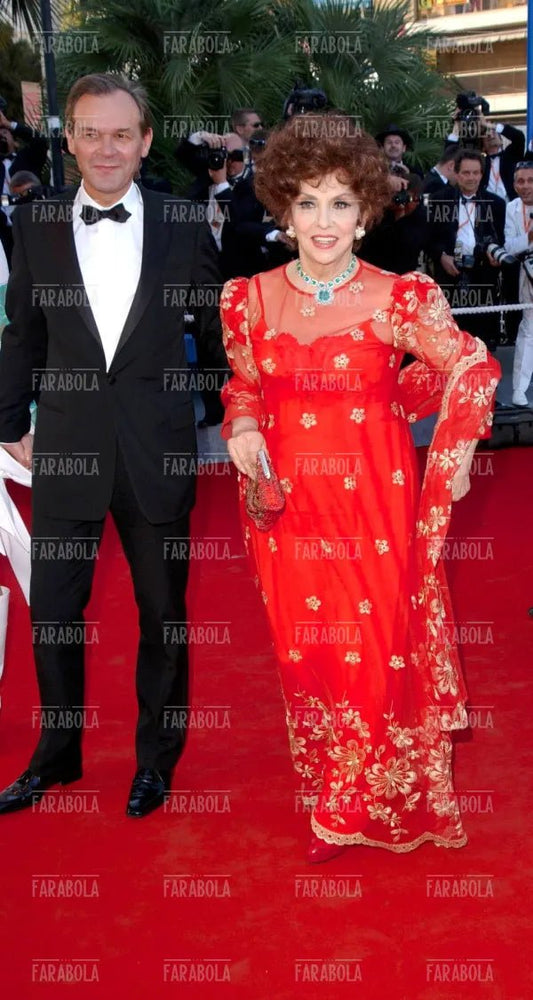 Gina Lollobrigida, Festival di Cannes, 2003 - Farabola Immagine digitale