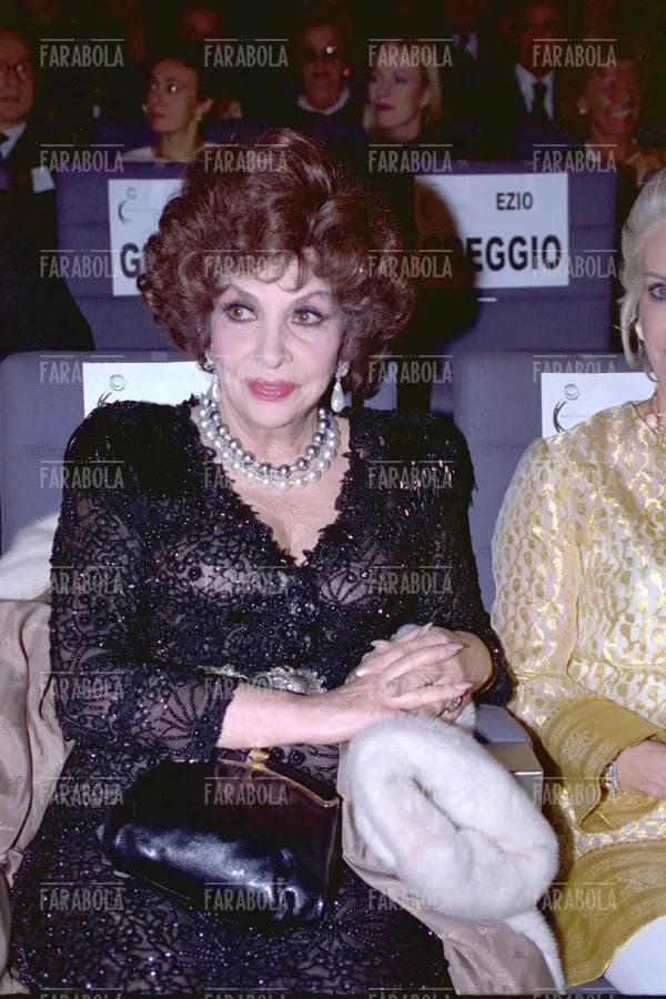 Gina Lollobrigida, Festival di Montecarlo, 2001 - Farabola Immagine digitale