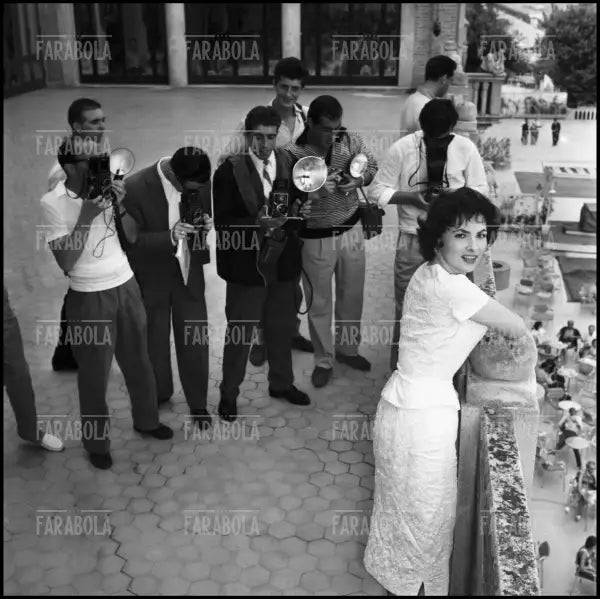 Gina Lollobrigida, Festival di Venezia, 1956 - Farabola Immagine digitale