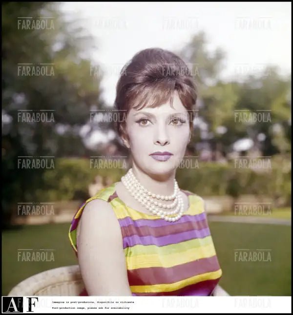 Gina Lollobrigida, Festival di Venezia, 1962 - Farabola Immagine digitale