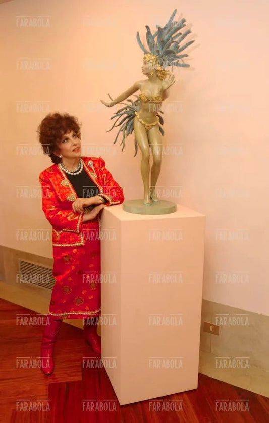 Gina Lollobrigida, Festival di Venezia, 2003 - Farabola Immagine digitale