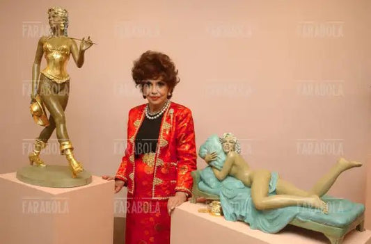 Gina Lollobrigida, Festival di Venezia, 2003 - Farabola Immagine digitale