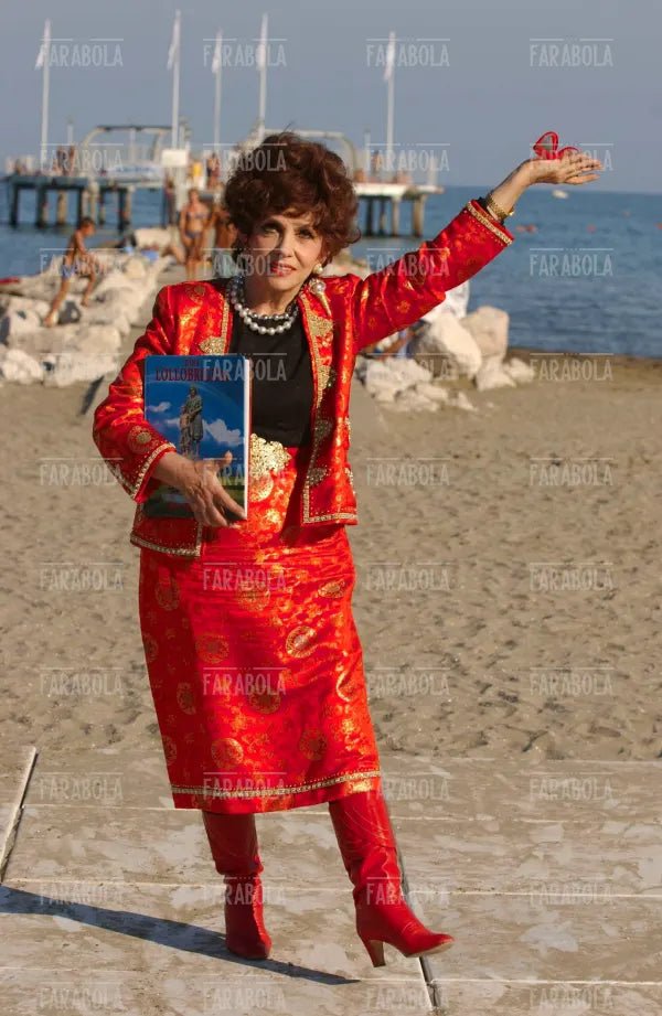Gina Lollobrigida, Festival di Venezia, 2003 - Farabola Immagine digitale