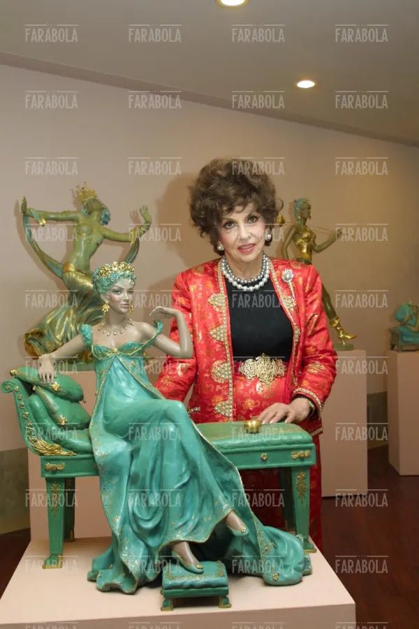 Gina Lollobrigida, Festival di Venezia, 2003 - Farabola Immagine digitale