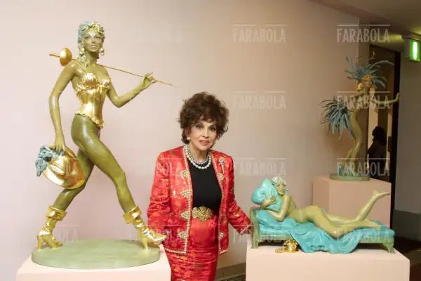 Gina Lollobrigida, Festival di Venezia, 2003 - Farabola Immagine digitale